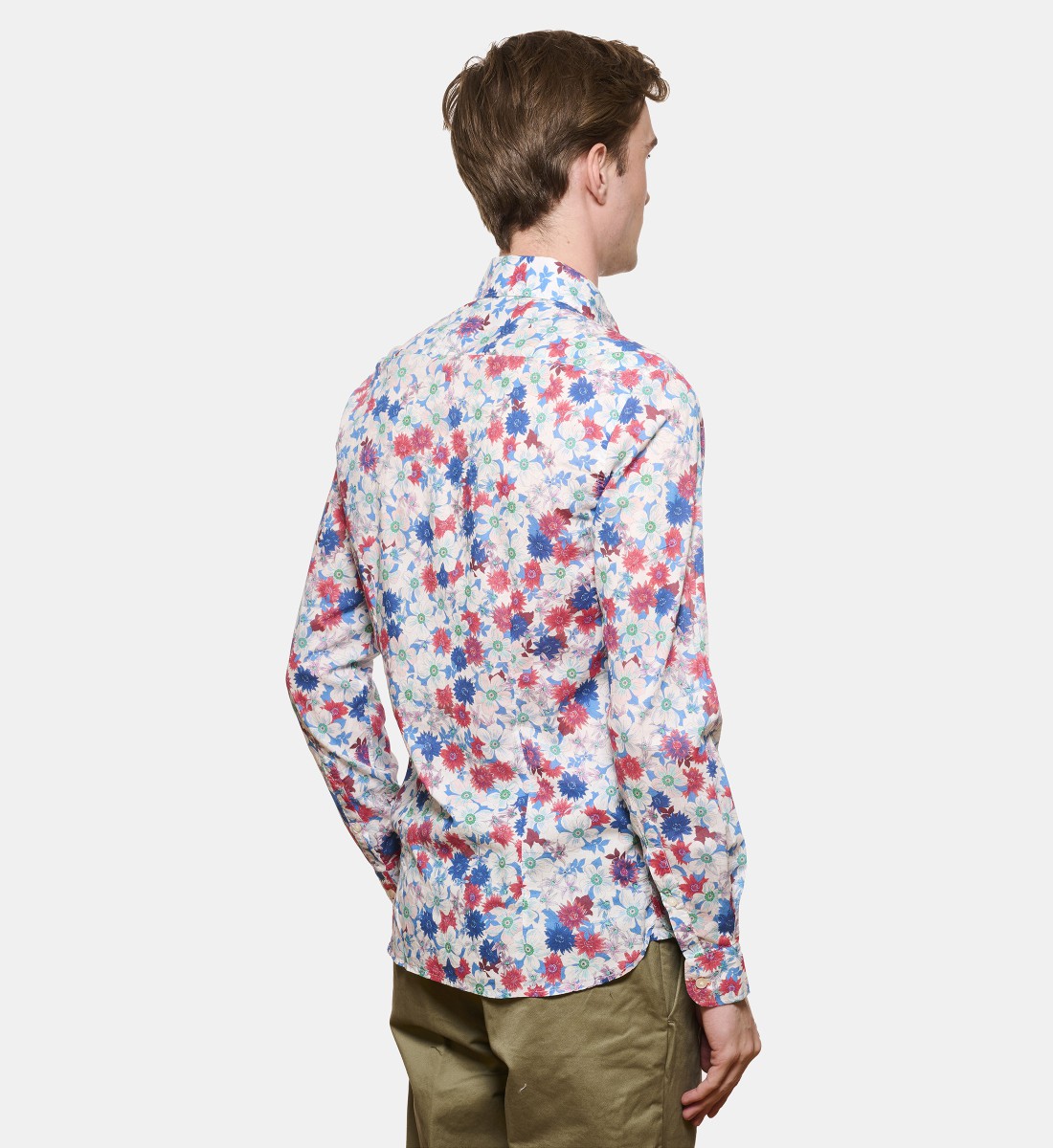 Chemise en voile de coton SUMMER PRINT coupe droite