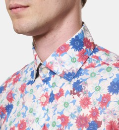Chemise en voile de coton SUMMER PRINT coupe droite