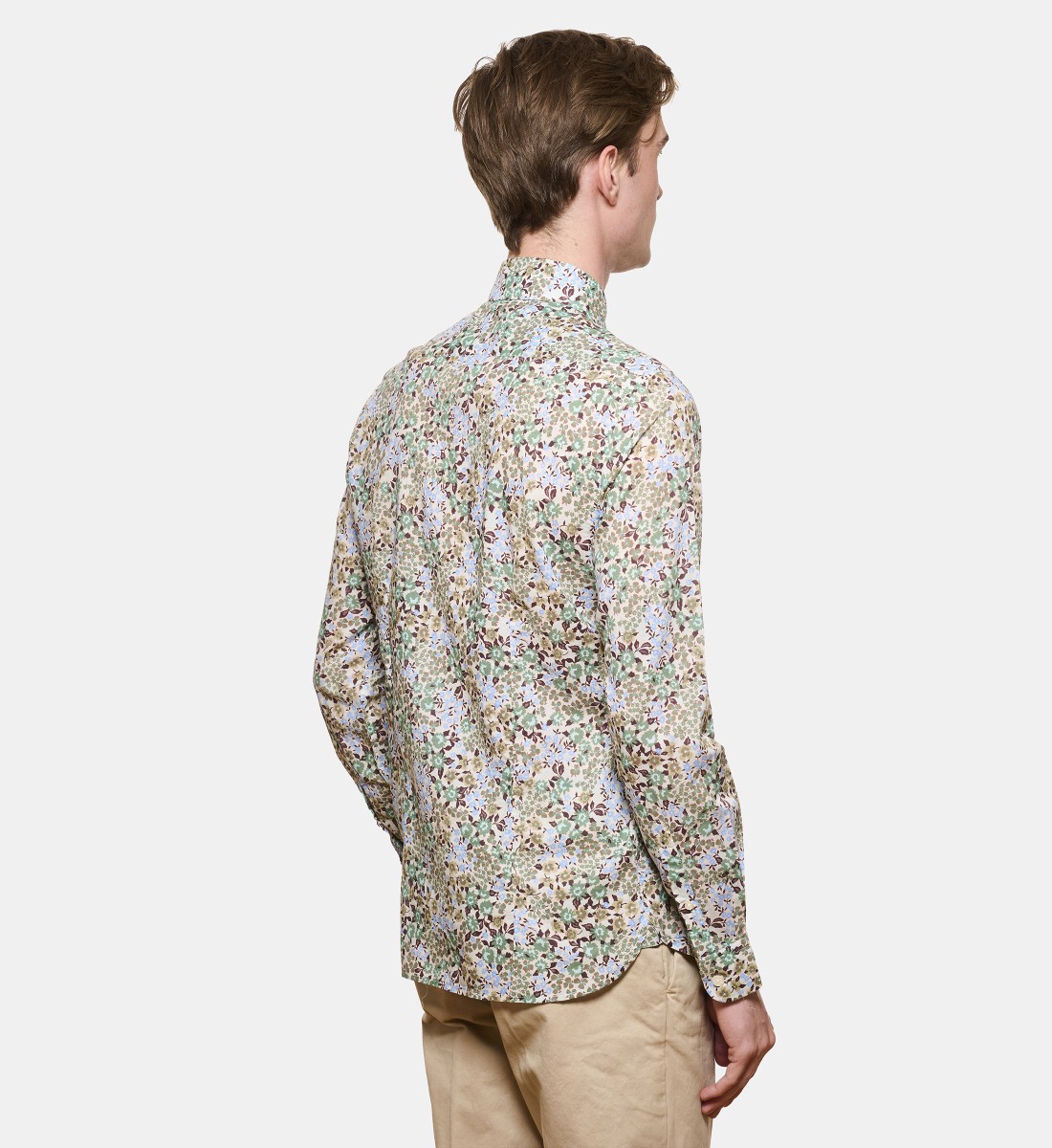 Chemise voile de coton SUMMER PRINT coupe droite