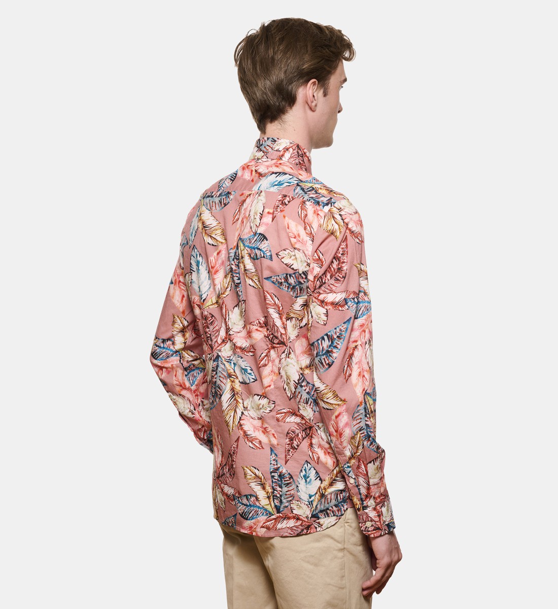 Chemise en voile de coton SUMMER PRINT coupe droite