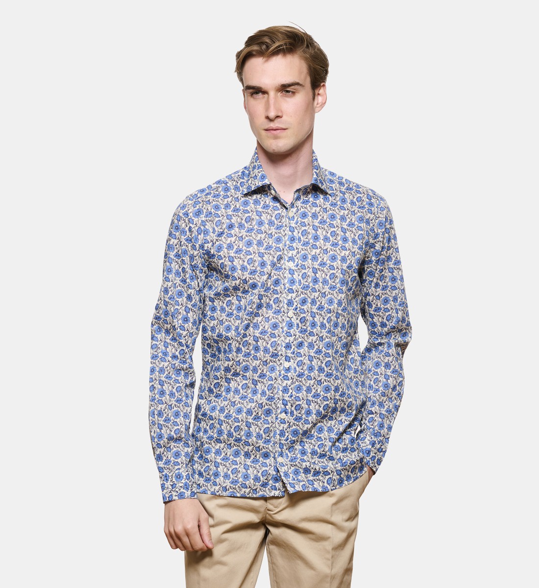 Chemise Liberty x Atelier Privé coupe cintrée