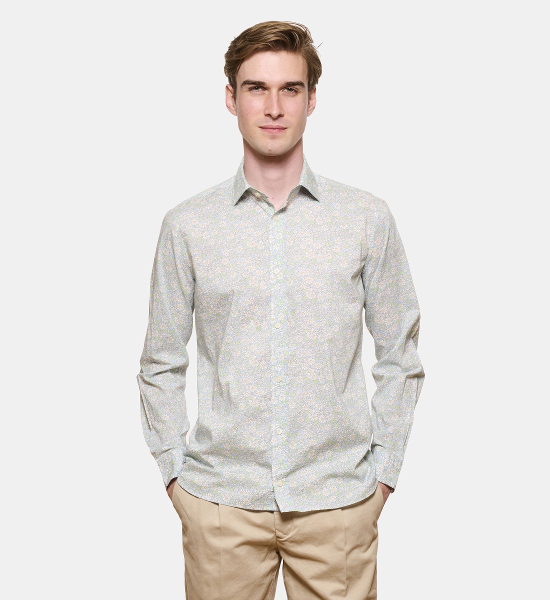 Chemise Liberty x Atelier Privé coupe cintrée
